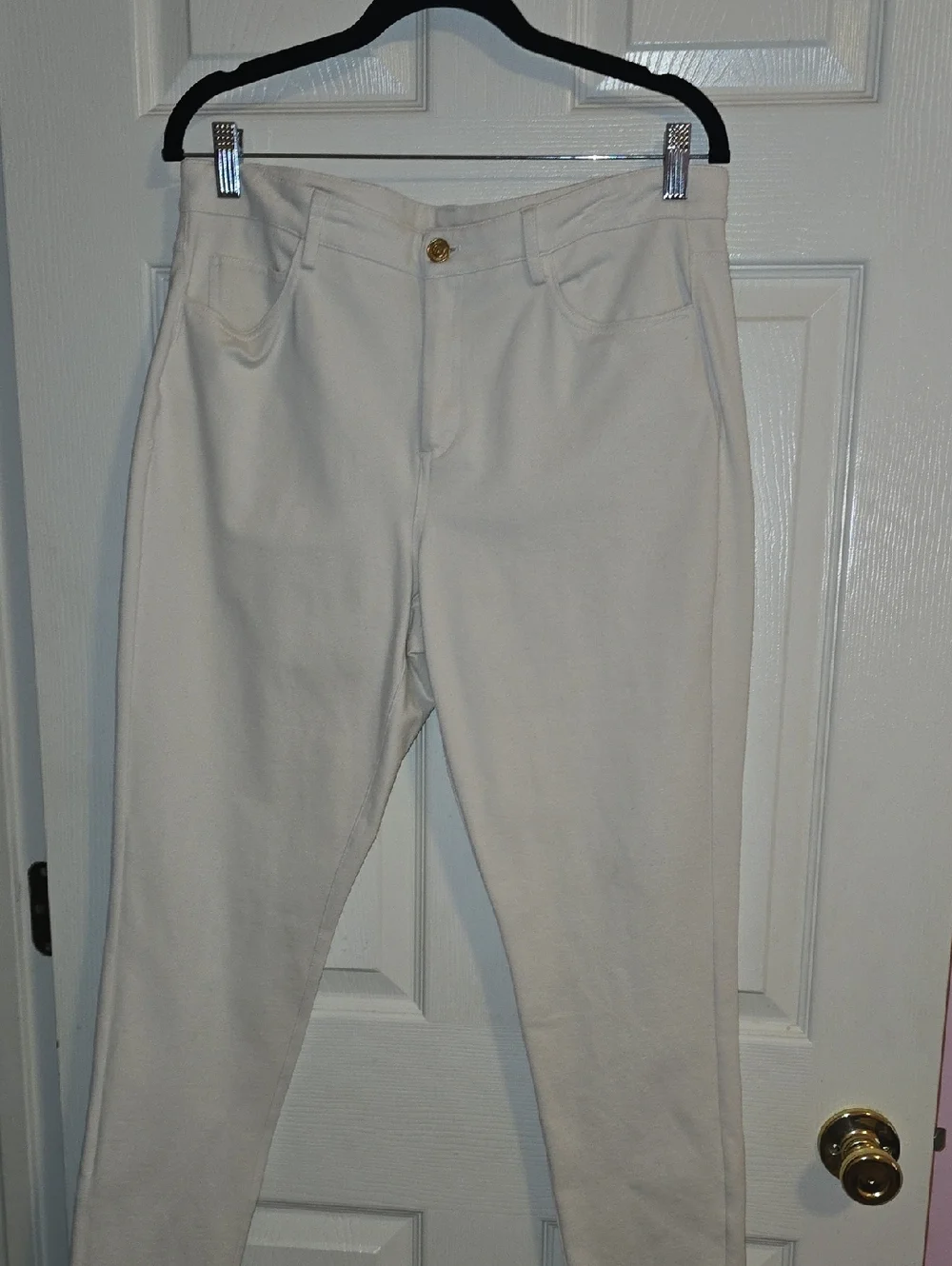 Michael Kors Neutral Cream Waistband‎ Trousers